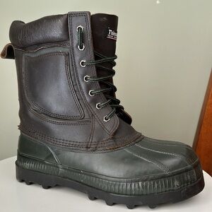 Rod & Gun Steel Shank Thinsulate Hunting Duck Boots Winter Chore Cushion Lace Up